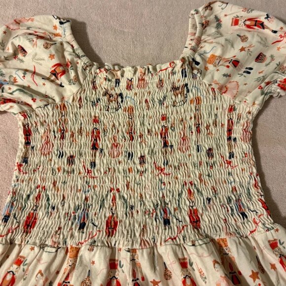 SweetHoney Other - Sweet Honey Smocked Holiday Nutcracker Pattern One Piece Romper